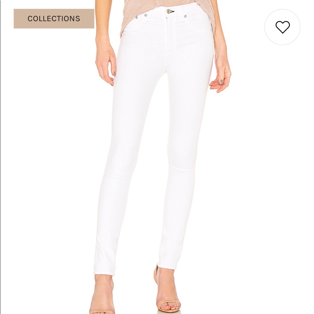 NEW • Rag & Bone • Skinny Jeans Blanc White - Picture 2 of 7